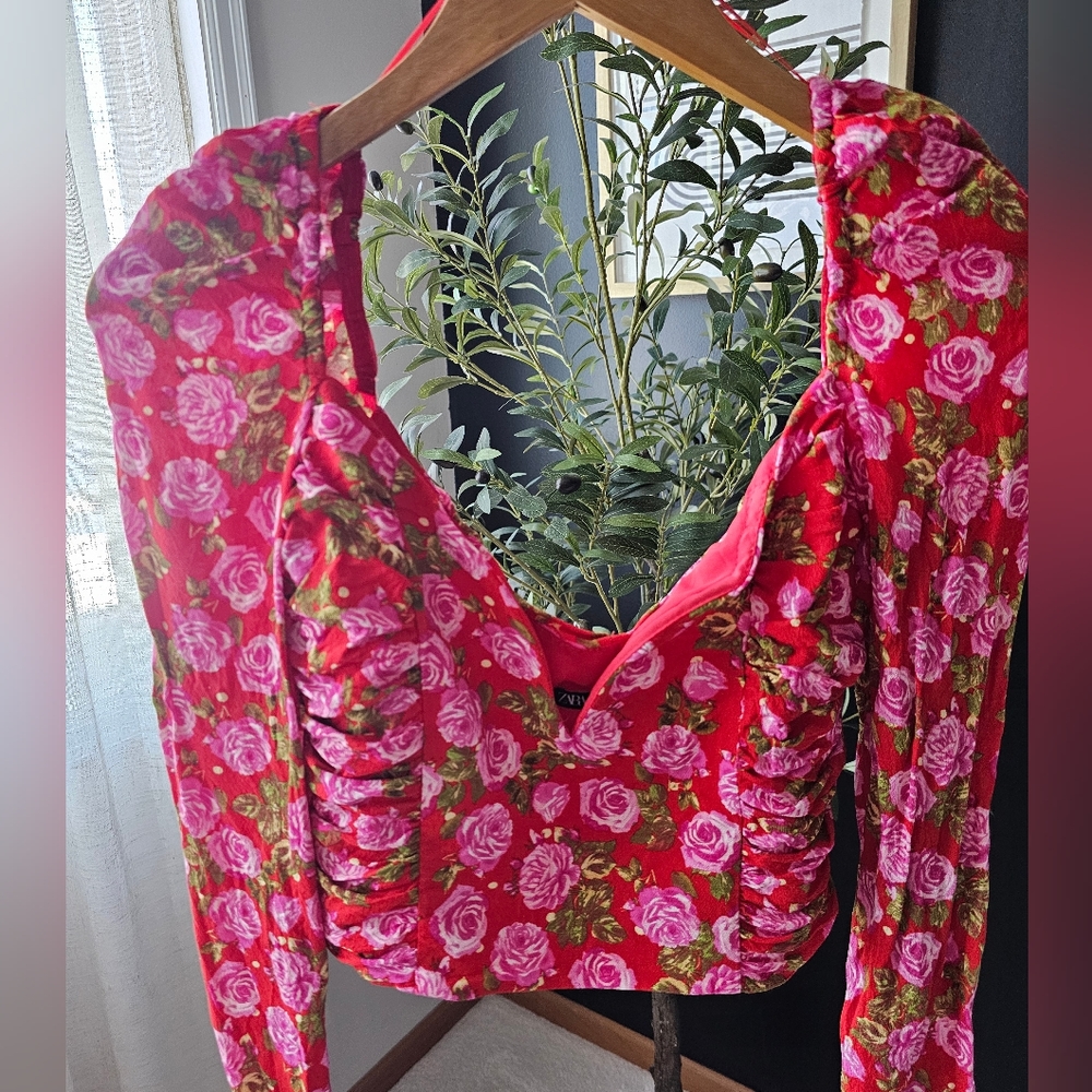 Zara long sleeve top